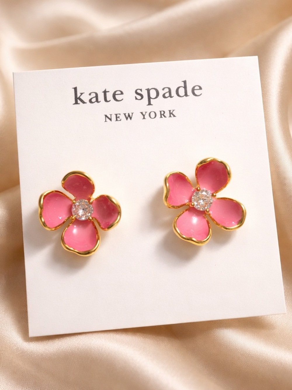 Kate Spade New York "Freshly Picked" flower stud earrings (93)